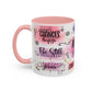 Inspirational Christian Coffee Mug — "Beauty From Ashes" Faith & Strength Accent Mug (11/15oz)