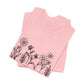 Grow in Grace Floral Tee — Christian Scripture Shirt (2 Peter 3:18)
