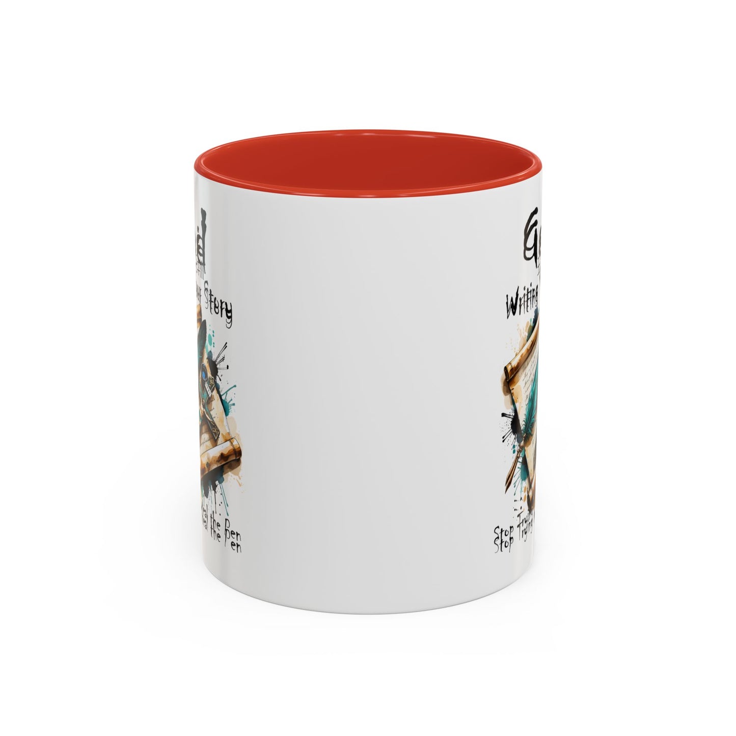 God Is Still Writing Your Story Coffee Mug — Inspirational Christian Accent Mug (11/15oz)
