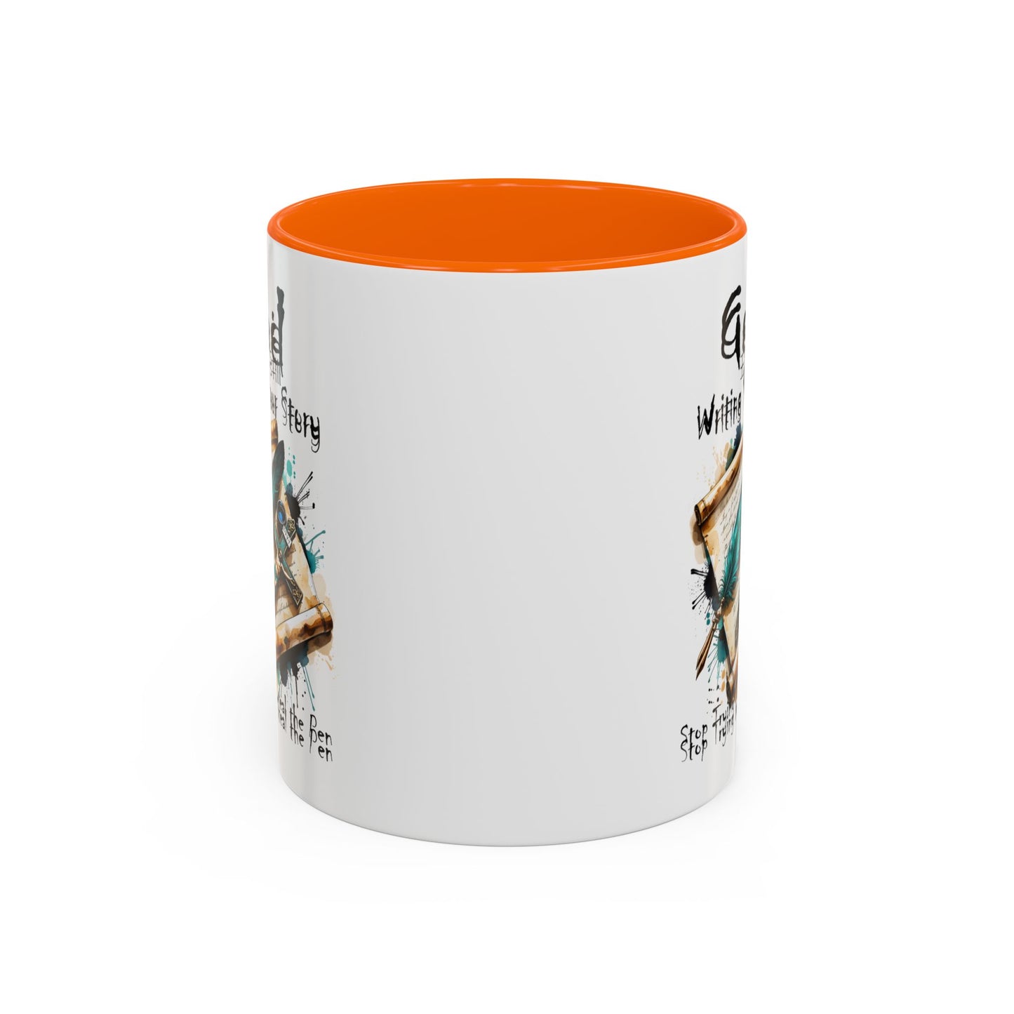 God Is Still Writing Your Story Coffee Mug — Inspirational Christian Accent Mug (11/15oz)