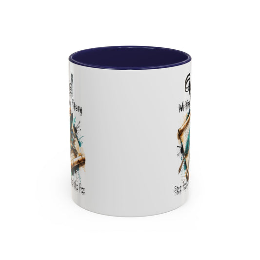God Is Still Writing Your Story Coffee Mug — Inspirational Christian Accent Mug (11/15oz)