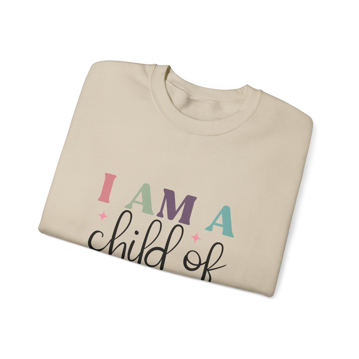 Child of God Crewneck Sweatshirt — Inspirational Christian Sweatshirt