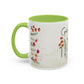 Inspirational Floral Coffee Mug — "God Says You Are" Ceramic Accent Mug (11/15 oz)
