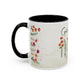 Inspirational Floral Coffee Mug — "God Says You Are" Ceramic Accent Mug (11/15 oz)