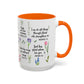 Inspirational Bible Verse Coffee Mug — Floral Scripture Quotes (11/15oz)