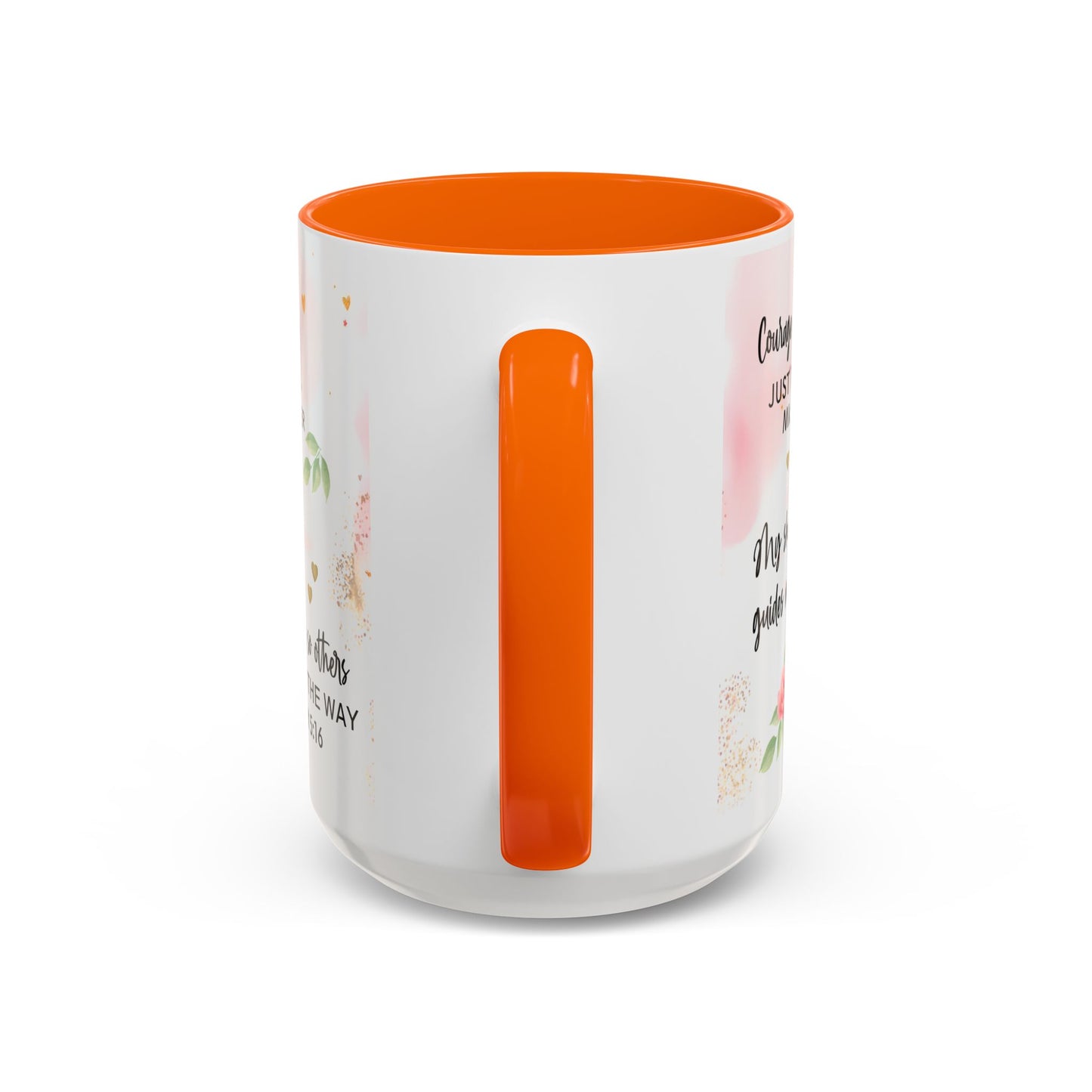 Faith Floral Coffee Mug — "Trust in the Lord with All Your Heart" Scripture Gift