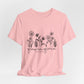 Grow in Grace Floral Tee — Christian Scripture Shirt (2 Peter 3:18)