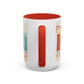 Bible Women Coffee Mug — Floral Illustrated Books Design (11/15 oz)