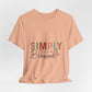 Unisex Jersey Short Sleeve Tee