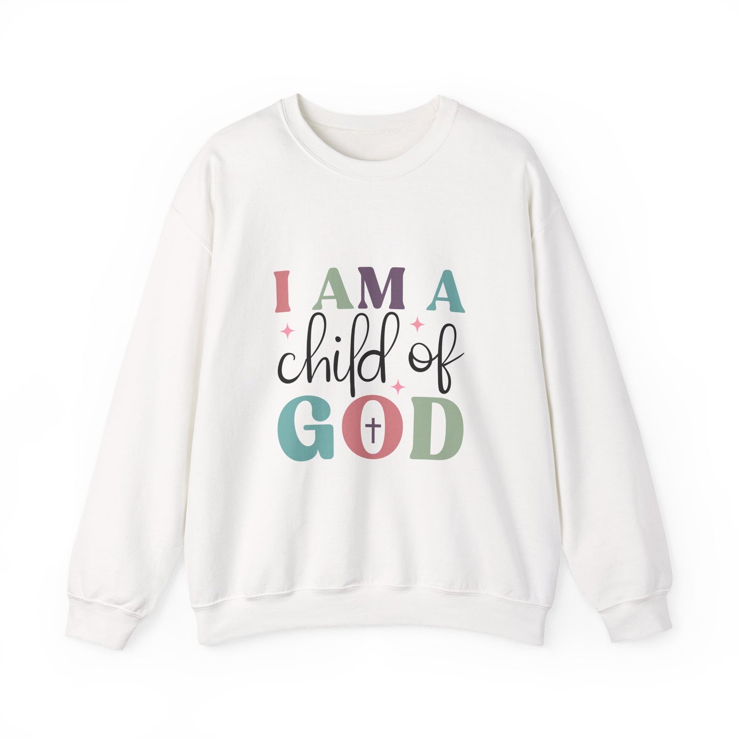 Child of God Crewneck Sweatshirt — Inspirational Christian Sweatshirt