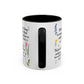 Inspirational Bible Verse Coffee Mug — Floral Scripture Quotes (11/15oz)