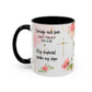 Faith Floral Coffee Mug — "Trust in the Lord with All Your Heart" Scripture Gift