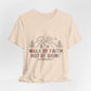 Walk By Faith Tee — Inspirational Christian Graphic T-Shirt (2 Corinthians 5:7)