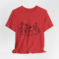 Grow in Grace Floral Tee — Christian Scripture Shirt (2 Peter 3:18)