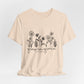 Grow in Grace Floral Tee — Christian Scripture Shirt (2 Peter 3:18)