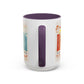 Bible Women Coffee Mug — Floral Illustrated Books Design (11/15 oz)