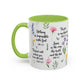 Inspirational Bible Verse Coffee Mug — Floral Scripture Quotes (11/15oz)
