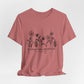 Grow in Grace Floral Tee — Christian Scripture Shirt (2 Peter 3:18)