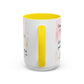 Faith Floral Coffee Mug — "Trust in the Lord with All Your Heart" Scripture Gift