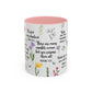 Inspirational Bible Verse Coffee Mug — Floral Scripture Quotes (11/15oz)
