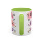 Inspirational Christian Coffee Mug — "Beauty From Ashes" Faith & Strength Accent Mug (11/15oz)